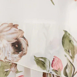 Tameka | Splývavé šifonové šaty s okvětními lístky a průhlednými rukávy