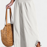 Justina | Palazzo kalhoty s volánky a vysokým pasem