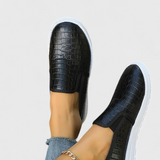 Veerle | Elegantní mokasíny s kulatou špičkou a uhlazenou úpravou