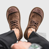 Santiago - Ortopedické kožené boty