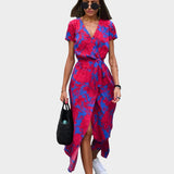 Věnceslava Elegantní Letní Krajkové Šaty Všestranné