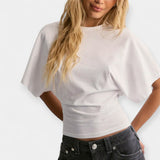 Stanislava Elegantní Halenka Široké Rukávy TvarujícíPas