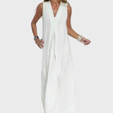 Karolína Elegantní Conjunto Vestido Cárdigan ZelenýVýstřih